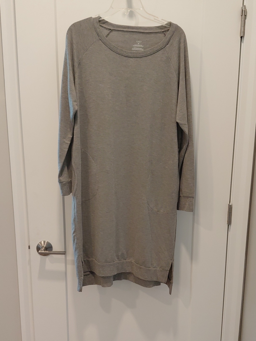 Serra Heather Gray Pullover Top / Dress...Size X/L